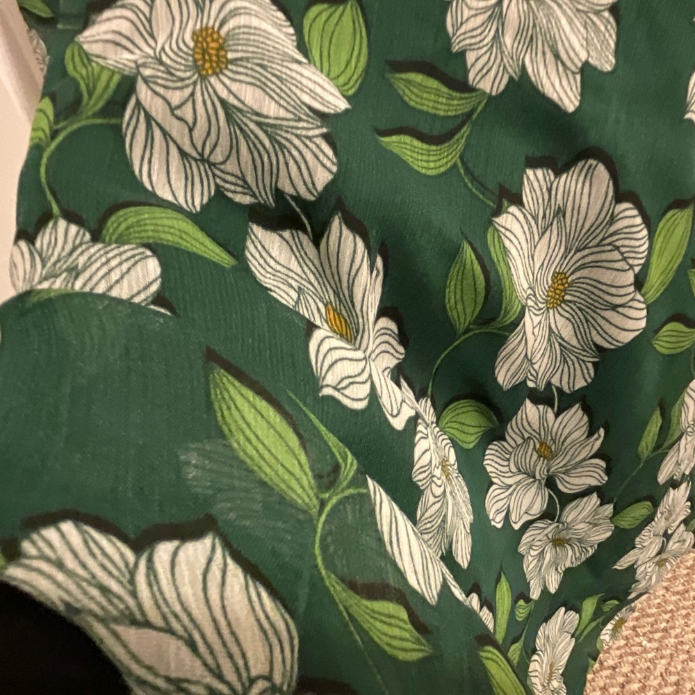 Draper James Smocked Woven Top/Blouse - Picture 11 of 12